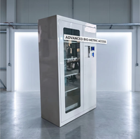 Elektrik Güvenlik Dolabı Montajlı Akıllı Alet Dolabı Elektrik Güvenlik Depolama Dolabı Nem Alma Özellikli Ultra Yüksek Frekanslı RFID Akıllı