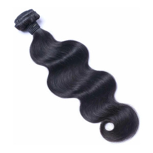 Venta al por mayor natural indio virgen cutícula alineada templo extensiones humanas crudo sin procesar paquetes ondulados máquina doble onda profunda - Product Image 4