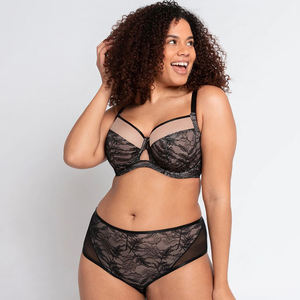Sous-vêtements pour femmes grandes tailles de haute qualité, très vendus, ensembles de soutien-gorge et culottes pour femmes corpulentes - Product Image 1