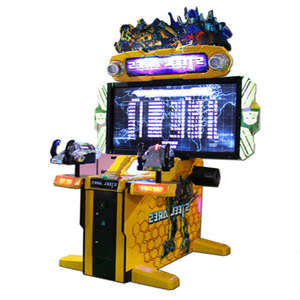 Juego de disparos arcade, equipo comercial para juegos de disparos, juego para parques de atracciones interiores, juego arcade Transformers en venta - Product Image 1
