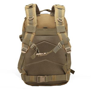 45L Tactical <b>Backpack</b> <b>Waterproof</b> Large Capacity Camouflage Sports Daypack Zipper Closure Polyester Lining For Hiking - Product Image 2