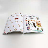 Brochures personnalisées en couleur bon marché Impression à la demande Couverture souple Impression de livres pour enfants personnalisées