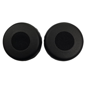 Almohadillas de cuero personalizadas para auriculares almohadillas de esponja cómodas para auriculares Jabra Evolv 2 75 reemplazo de orejeras - Product Image 2