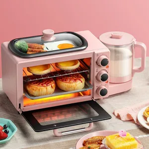 רב פונקצית טוסט טוסטרים תנור קפה סיר מחבת ארוחת בוקר להכנת מכונה