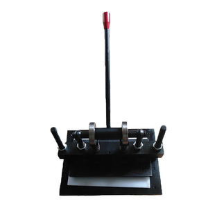 Manual Die Cutting Machine For Leather 15mm Stroke Adjustment Blade Cutting Press - Product Image 2
