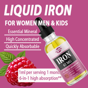 OEM/ODM Venta Caliente Hierro Líquido en Gotas para Mujeres, Hombres y Niños - Refuerzo Inmunológico, Energía, 30ml, Alta Absorción 6 en 1 - Product Image 4