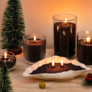 Cera de arena de palma perfumada, reutilizable, a base de plantas, en gránulos, para hacer velas, en tarro de vidrio, a granel, <span class=keywords><strong>barata</strong></span> - Product Image 4