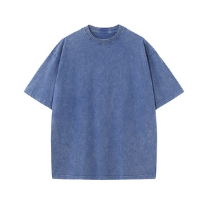 MT2690 Printemps-Été Vente en Gros Personnalisée T-shirt Unisexe Oversize 270 g/m² 100% Coton Délavé à l'Acide - Product Image 5