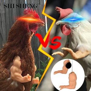 SHI SHENG 2021 The New Listing Costume Gag Gift T-Rex Hulk Plastic Arms Toy for Chicken