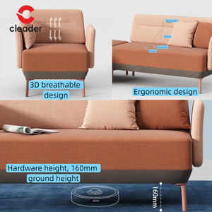 लक्जरी रेस्तरां होटल प्रतीक्षा कक्ष सोफे कार्यालय वाणिज्यिक फर्नीचर कपड़े आधुनिक कूचों कार्यालय सोफा मॉड्यूलर रिसेप्शन सोफा - Product Image 2