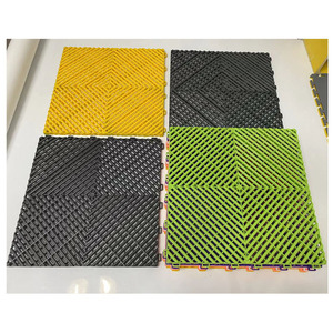 High Quality Indoor Plastic Garage Floor Tiles Easy to Clean Car Garage Floor Grate Plastic Modular Interlocking Tiles - Product Image 2