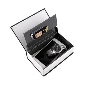 Caja Fuerte de Seguridad para <span class=keywords><strong>el</strong></span> Hogar, Hotel u Oficina, con Cerradura de Llave, Caja de Metal para Guardar Objetos de Valor, Caja Fuerte Oculta con Forma de <span class=keywords><strong>Libro</strong></span>, <span class=keywords><strong>Precio</strong></span> Económico - Product Image 3