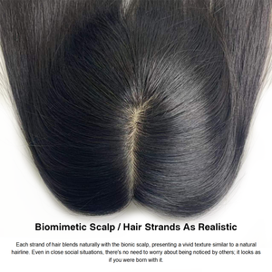 Meilleure vente en gros, prix d'usine, perruque en cheveux humains, toupet, postiche pour femmes, postiche pour femmes - Product Image 3