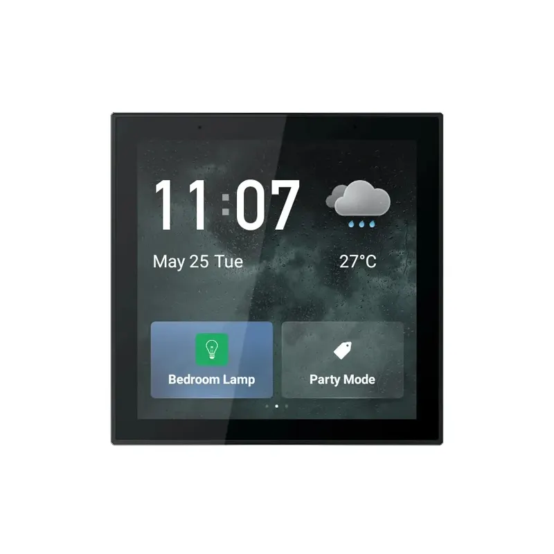 4 inches Built-in Alexa Tuya Smart Home Automation Gateway Scene Switch Panel All in One Control Panel