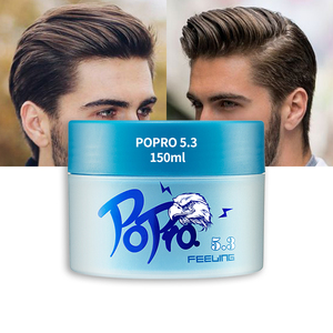 FEELING Ventas directas de fábrica Solubilidad en agua Cera brillante para el cabello Sin residuos visibles <span class=keywords><strong>Suavecito</strong></span> Pomada para el cabello de fijación media - Product Image 1
