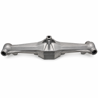 Boîtier de réducteur en fonte ductile OEM avec usinage CNC pour engrenage industriel, moulage de cadre de transmission de deuxième étage industriel
