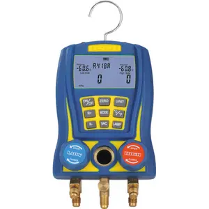 Hoge Nauwkeurigheid Meetinstrumenten Lcd Display Hvac Meters Digitale Spruitstuk Manometer Set