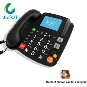 Teléfono <span class=keywords><strong>Fijo</strong></span> JIMI <span class=keywords><strong>con</strong></span> 1 Ranura para Tarjeta SIM GSM, Teléfono Inalámbrico <span class=keywords><strong>Fijo</strong></span> para Oficina y Hogar - Product Image 2