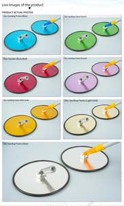 Support flexible pour papier abrasif circulaire pour ponceuse à <span class=keywords><strong>disque</strong></span> murale et de plafond - Product Image 5