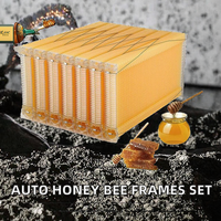 Neuer Automatischer Selbstfließender Honig 7 Bienenstock-Rahmen-Set Imkerei-Ausrüstung Bienenzucht-Werkzeug mit 3 Monaten Garantie 9,5kg