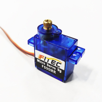 Servo de Rotación Continua de Engranaje Metálico Mini de 9G y 360 Grados Universal Feetech FS90MR para Soporte de Cámara PTZ de 2/3 Ejes GIMBAL