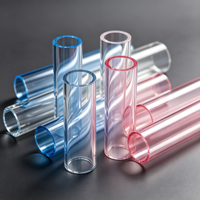 Barre en acrylique PMMA colorée décorative, haute brillance, protégée contre les UV, pour machines et décoration intérieure
