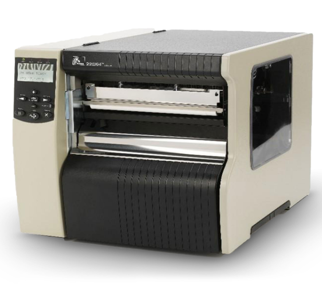 Original Zebra 220Xi4 Industrial Label Printer Wide Format High Performance in Stock