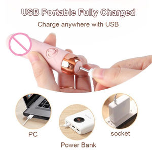 Massaggiatori Tascabili Realistici in Silicone Delicato sulla Pelle Mini Strumenti per Massaggio Giocattoli per Adulti Vibratore Bullet - Product Image 5