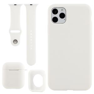 Conjunto de moda para iPhone 11 Pro <span class=keywords><strong>Max</strong></span> X XS <span class=keywords><strong>MAX</strong></span> XR 7 8 Plus, funda de silicona para reloj, banda para auriculares, funda para Airpods Pro - Product Image 4