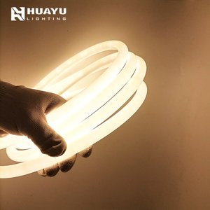 D13 Neon Đường Kính 13Mm Màu Trắng Ấm 270 Độ Chiếu Sáng IP67 Không Thấm Nước Dc12v/24V Cho Ngoài Trời Trang Trí Neon Dải - Product Image 1