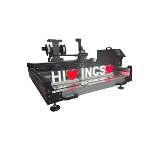 Imprimante 3D industrielle CNC de grande taille pour lettres en relief 1200*800*80mm avec nivellement automatique, imprimante UV DTF pour lettres 3D - Product Image 3