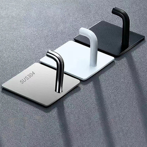 20kg tải mang thương mại không khoan treo tường móc áo cửa/phòng tắm/tủ quần áo tổ chức móc - Product Image 4