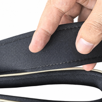 Sangles doubles en cuir microfibre résistantes à la transpiration avec logo personnalisé pour Reformer de studio commercial