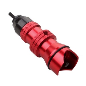 <b>Rivet</b> Gun Adapter Red Aluminum Alloy M3 M10 Electric <b>Nut</b> <b>Rivet</b> Converter Head For Power Tools - Product Image 1