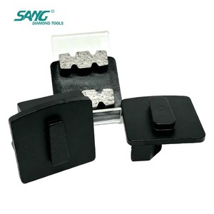 SANG Zapatas de Diamante de Segmento Doble H Redi Lock Duraderas para Tareas de Preparación de Superficies y Pulido de Suelos de Hormigón - Product Image 2