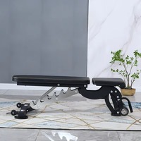 ASM-5018 Fitness Factory Banc de musculation multifonctionnel, équipement de fitness commercial, machine de presse à banc réglable