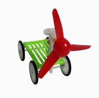 Kit éducatif Robot DIY Maker Petite expérience de voiture électrique Technologie de moulin à vent Jouets avec matériel manuel pour les enfants