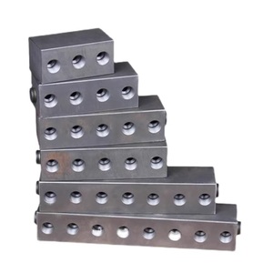 Offres Spéciales : Blocs de distribution hydrauliques à 1-2, 1-3, 1-4, 1-5, 1-6, 1-7, 1-8, 1-9, 1-10 prises, avec vannes à débit constant, divers modèles - Product Image 2