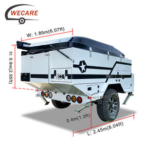 WECARE todoterreno camping caravana campamento todoterreno Camper van autocaravana RV remolque para la <span class=keywords><strong>venta</strong></span> - Product Image 2
