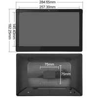 PC Industrial Todo en Uno de 11.6 Pulgadas, AMD RK3399, 4G+32G, Pantalla Táctil Capacitiva, Tablet IPS 1080p, RAM DDR4, Panel PC Android