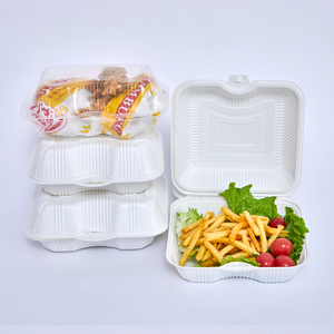 Mới dùng một lần món ăn nhà hàng thùng carton ăn trưa bao bì hộp PP nhựa bọt Takeaway Burger hộp đựng thức ăn - Product Image 5