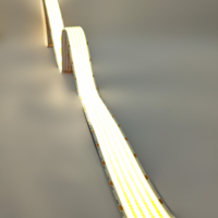 Tira de LED COB Súper Brillante de 1600 Leds/m, 5 Filas, 30MM, 24V, 40W/M, 3000K, 4000K, 6500K, Alto CRI, Flexible