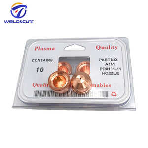 PD0101 Buse de 1,1 mm en cuivre pour découpeur plasma – Pièces de rechange pour torche de découpe série <span class=keywords><strong>Trafimet</strong></span> <span class=keywords><strong>A101</strong></span> A141 - Product Image 2