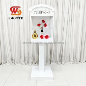 Cabine téléphonique ZKAI, livre d'or audio avec lumière, table d'enregistrement pour laisser un message, décoration de <span class=keywords><strong>mariage</strong></span> - Product Image 4