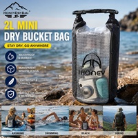 Sac étanche pour le camping, accessoires de camping, PVC 500D, 2L/5L/10L/15L/20L/25L/30L, sac de plage, sac étanche