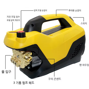 Kit <span class=keywords><strong>Idropulitrice</strong></span> Regolabile ad Alta Pressione 220V per Auto con Pistola di Lavaggio e Tubo dell'Acqua - Product Image 5