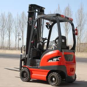 מלגזה חשמלי קטן 1.6 טון משמש לטיפול במטען פנימי, עם רדיוס מפנה קטן ונוח - Product Image 6