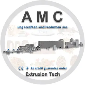 Amc Full Production + Mquina Para Hacer Alimentos Para Perros + Estrusora Para Comida De Perro