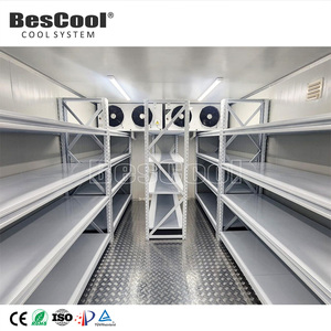 Đi bộ-trong Blast Tủ đông PU Bảng điều chỉnh phòng làm mát thịt cá tươi lưu trữ bán lẻ sử dụng container - Product Image 4