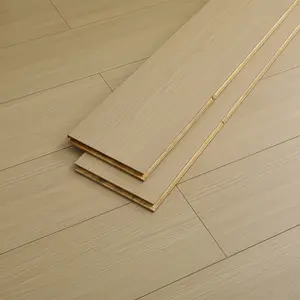 أرضيات هندسية ثلاثية الطبقات من الخشب الصلب الناعم والخشب البلوط بطول مختلف، أرضيات بتقنية جديدة من خشب البلوط العالي الكثافة